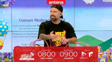 Super Neatza, 15 aprilie 2025. Concursul „Vânătoarea de Ouă de Paște”! Ce a câștigat Cristina