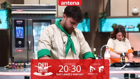Chefi la cuțite | Sezonul 15, 16 aprilie 2025. Tema probei individuale: un dish care să conțină mămăligă