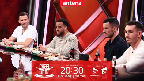 Chefi la cuțite | Sezonul 15, 16 aprilie 2025. Fotbaliștii de la Dinamo au degustat din preparatele echipelor de la primul battle