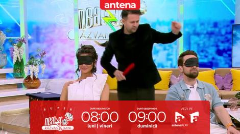 Super Neatza, 17 aprilie 2025.  Momente amuzant! Iată ce trucuri a făcut magicianul Robert Tudor