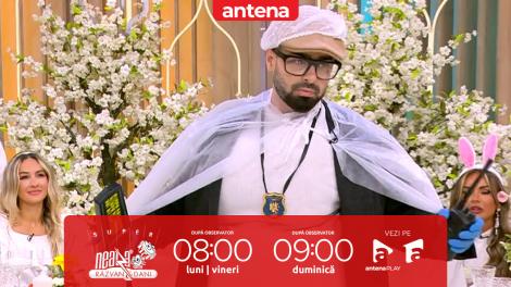 Super Neatza, 20 aprilie 2025. Control de Paște la Neatza! Radu Bucalae, deghizat în Piedone, face ordine