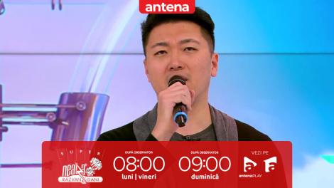 Super Neatza, 18 aprilie 2025. Fang Shuang cântă live melodia Copacul