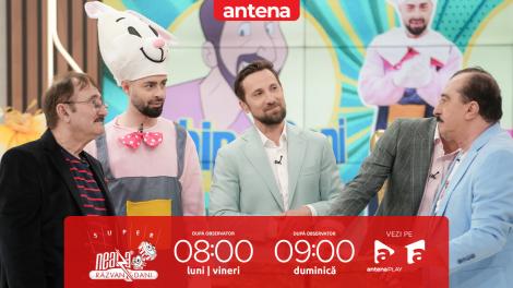 Super Neatza, 20 aprilie 2025. Un morcov, două cutii și multă strategie! Cine minte mai bine, Cornel Palade sau Romică Țociu?