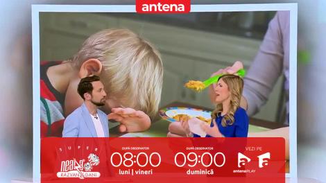 Super Neatza, 18 aprilie 2025. Cum facem copiii mofturoşi să mănânce