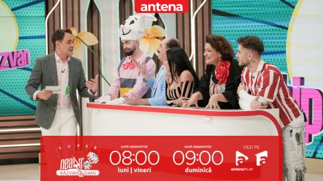 Super Neatza, 19 aprilie 2025. Joc de intuiție! Cine face perechea perfectă de brioșe