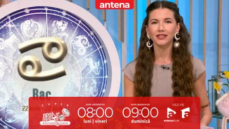 Super Neatza, 22 aprilie 2025. Horoscopul Zilei cu Claudia Băcuță: Racii fac loc pentru mai multă sinceritate și echilibru