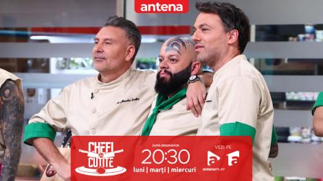 Chefi la cuțite | Sezonul 15, 23 aprilie 2025. Chef Alexandru Sautner a readus în competiție 3 concurenți! Ce a făcut chef Richard Abou Zaki