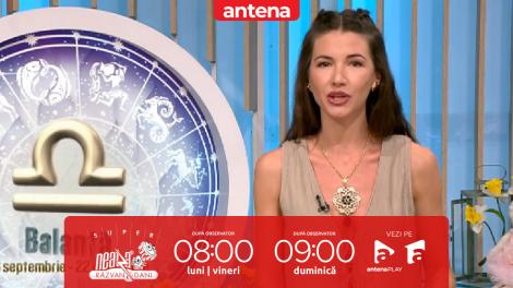 Super Neatza, 23 aprilie 2025. Horoscopul Zilei cu Claudia Băcuță: Pentru nativii din zodia Balanță e o zi bună să-și observe mai atent obiceiurile