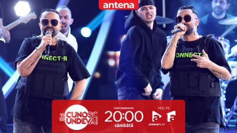 Te cunosc de undeva Sezonul 21, 26 aprilie 2025. Ioana State și Tudor Ionescu s-au transformat în Connect-R - "Dă-te-n Dragostea Mea"