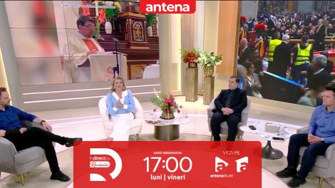 În direct cu România, 25 aprilie 2025. Vaticanul, cel mai păzit loc din lume! Ce măsuri de securitate s-au luat