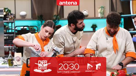 Chefi la cuțite | Sezonul 15, 7 mai 2025. Chef Richard folosește stetoscopul pe chef Alexandru Sautner: Îți bate inima tare!