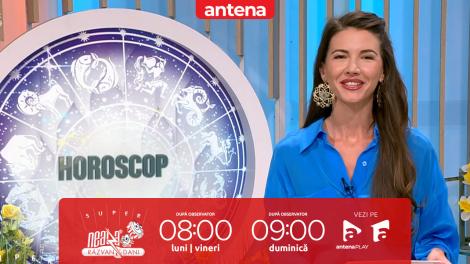 Super Neatza, 9 mai 2025. Horoscopul Zilei cu Claudia Băcuță: Scorpionii sunt măcinați de lucruri din trecut