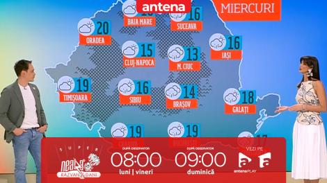 Super Neatza, 12 mai 2025. Prognoza meteo cu Ramona Olaru: Cer acoperit și vreme rece