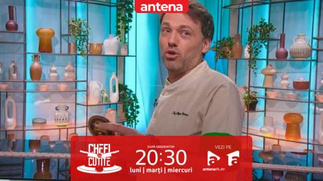 Chefi la cuțite | Sezonul 15, 14 mai 2025. Chef Ștefan Popescu a apelat la o amuletă neașteptată. Ce avantaj a avut
