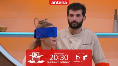 Chefi la cuțite | Sezonul 15, 14 mai 2025. Echipele au primit o provocare de zile mari! Au ales ingredientele legaţi la ochi