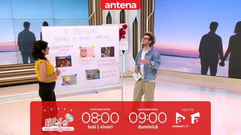 Super Neatza, 15 mai 2025. 5 obiceiuri pentru o relație de cuplu sănătoasă