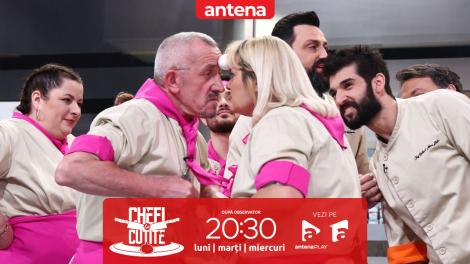 Chefi la cuțite | Sezonul 15, 19 mai 2025. Mini proba pentru avantaj. Concurenții au ținut un ou între frunțile lor!