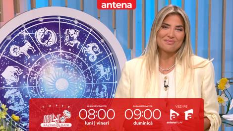 Super Neatza, 20 mai 2025. Horoscopul Zilei cu Adina Moraru: Ziua începe cu discuții importante