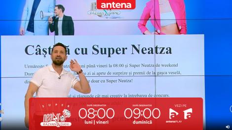 Super Neatza, 20 mai 2025. Vara are gust de înghețată la matinal! Ce a câștigat Dragoș