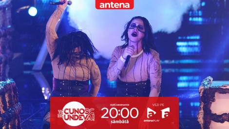 Finala Te cunosc de undeva Sezonul 21, 24 mai 2025. Ioana State și Tudor Ionescu s-au transformat în Marilyn Manson - "Sweet Dreams"
