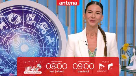 Super Neatza, 22 mai 2025. Horoscopul Zilei cu Claudia Băcuță: Gemenii ar putea simți o ușoară presiune legată de autoritate
