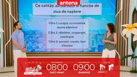 Super Neatza, 23 mai 2025. Trei calităţi ale bărbaţilor în funcţie de vibraţia lor interioară