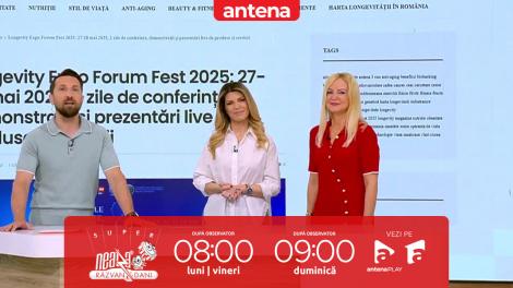 Super Neatza, 26 mai 2025. Principii esențiale pentru o viață sănătoasă