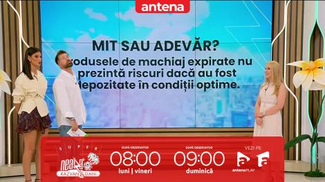 Super Neatza, 26 mai 2025. Cum să avem o piele sănătoasă dacă ne machiem zilnic