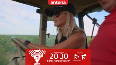 Poftiți pe la noi: Poftiți la întrecere, 11 iunie 2025. Învinșii au mers la cules de recoltă. Oana a condus tractorul pe câmp
