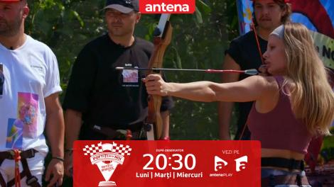 Poftiți pe la noi: Poftiți la întrecere, 17 iunie 2025. Oana Matache, probleme la tragerea cu arcul. Reacția lui Radu Siffredi