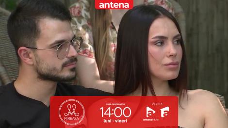 Mireasa sezonul 11, 19 iunie 2025. Frica de despărțire o panichează pe Emma!