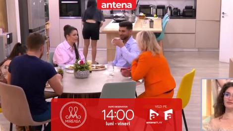 Mireasa sezonul 11, 20 iunie 2025. Doamna Dorina, discuție despre căsătorie cu Liliana, Teo, Florin și Elena