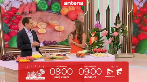 Super Neatza, 23 iunie 2025. Ce alimente antiinflamatoare ne recomandă specialiştii să consumăm vara