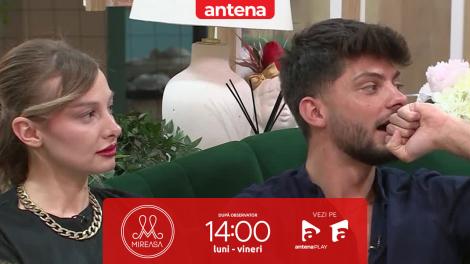 Mireasa sezonul 11, 25 iunie 2025. Maria Lungu, către Robert: Stau numai cu gândul la tine!