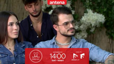 Mireasa sezonul 11, 2 iulie 2025. Ce i-a reproșat Adrian, Emmei: O faci din ce în ce mai des!