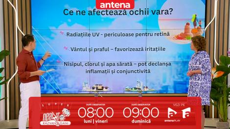 Super Neatza, 3 iulie 2025. Cum să protejezi ochii copiilor pe timpul verii