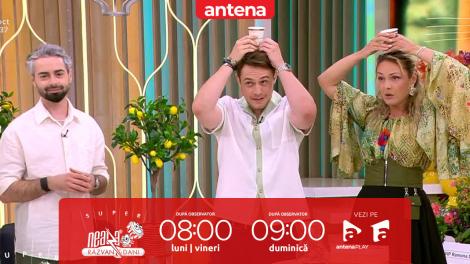 Super Neatza, 10 iulie 2025. Cristina Strecopîtov, numere fascinante de magie