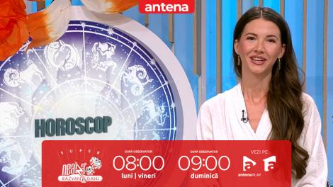 Super Neatza, 11 iulie 2025. Horoscopul Zilei cu Claudia Băcuță: Racii trebuie să ia în serios semnalele de epuizare