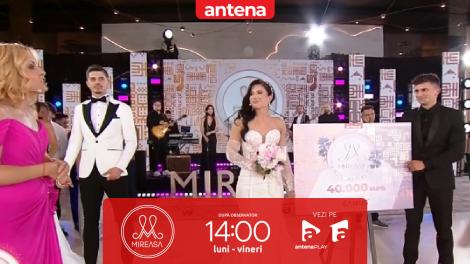 Finala Mireasa sezonul 11, 11 iulie 2025. Maria și Cristian, câștigătorii Marelui Premiu în valoare de 40.000 euro