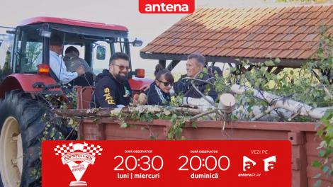 Poftiți pe la noi: Poftiți la întrecere, 16 iulie 2025. Vedetele, puse să taie copaci! Cum l-a enervat Liviu Vârciu pe nea Marin