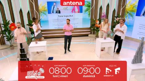 Super Neatza, 16 iulie 2025. Concursul „Vara la pachet”! Ce a câștigat Andreea Manea