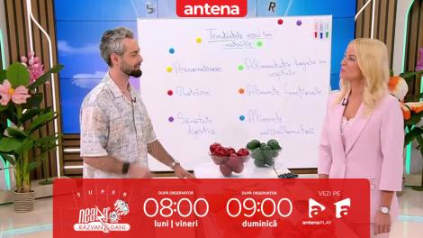 Super Neatza, 18 iulie 2025. Tendinţele verii în nutriție. Ce mâncăm ca să ne simțim bine