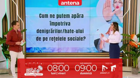Super Neatza, 18 iulie 2025. Cum gestionam legal hate-ul din online. Sfaturi de la specialişti