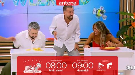 Neatza de Weekend, 20 iulie 2025. Provocare de Cartea Recordurilor. Cine mănâncă cel mai repede o banană nedecojită!