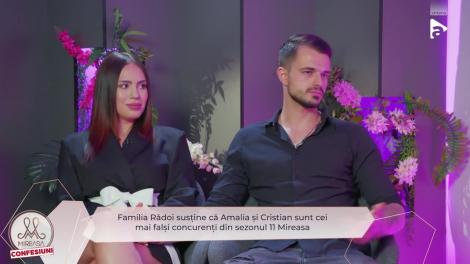 Mireasa: Confesiuni sezonul 7, 21 iulie 2025. Familia Rădoi susține că Amalia și Cristian sunt cei mai falși concurenți