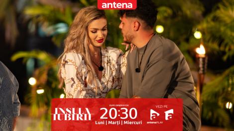 Insula iubirii Sezonul 9, 21 iulie. Decizie curajoasă pentru Ella și Andrei Lemnaru: Am venit la emisiune chiar înainte de nuntă!