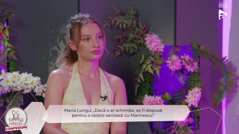 Mireasa: Confesiuni sezonul 7, 20 iulie 2025. Maria Lungu: Am înțeles de la mama lui Marinescu că a el suferit mult după despărțirea de mine