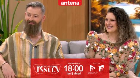 Cu ochii pe Insulă, sezonul 1, 22 iulie 2025. Trei cupluri de vedete comentează fără filtre ce se întâmplă în noul sezon Insula Iubirii