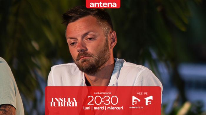 Insula iubirii Sezonul 9, 11 august 2025. ”Te-aș fi sărutat acum!”. Marius Avram, extrem de dezamăgit de Maria, soția lui