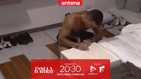 Insula iubirii Sezonul 9, 13 august 2025. Ispita Cătălin Brînză i-a scris un bilet Mariei Avram: Îmi doresc să te strâng în brațe!